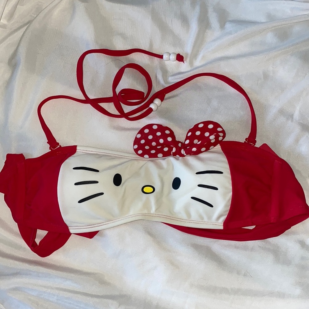 Hello Kitty Bikini Top - Small - NWT